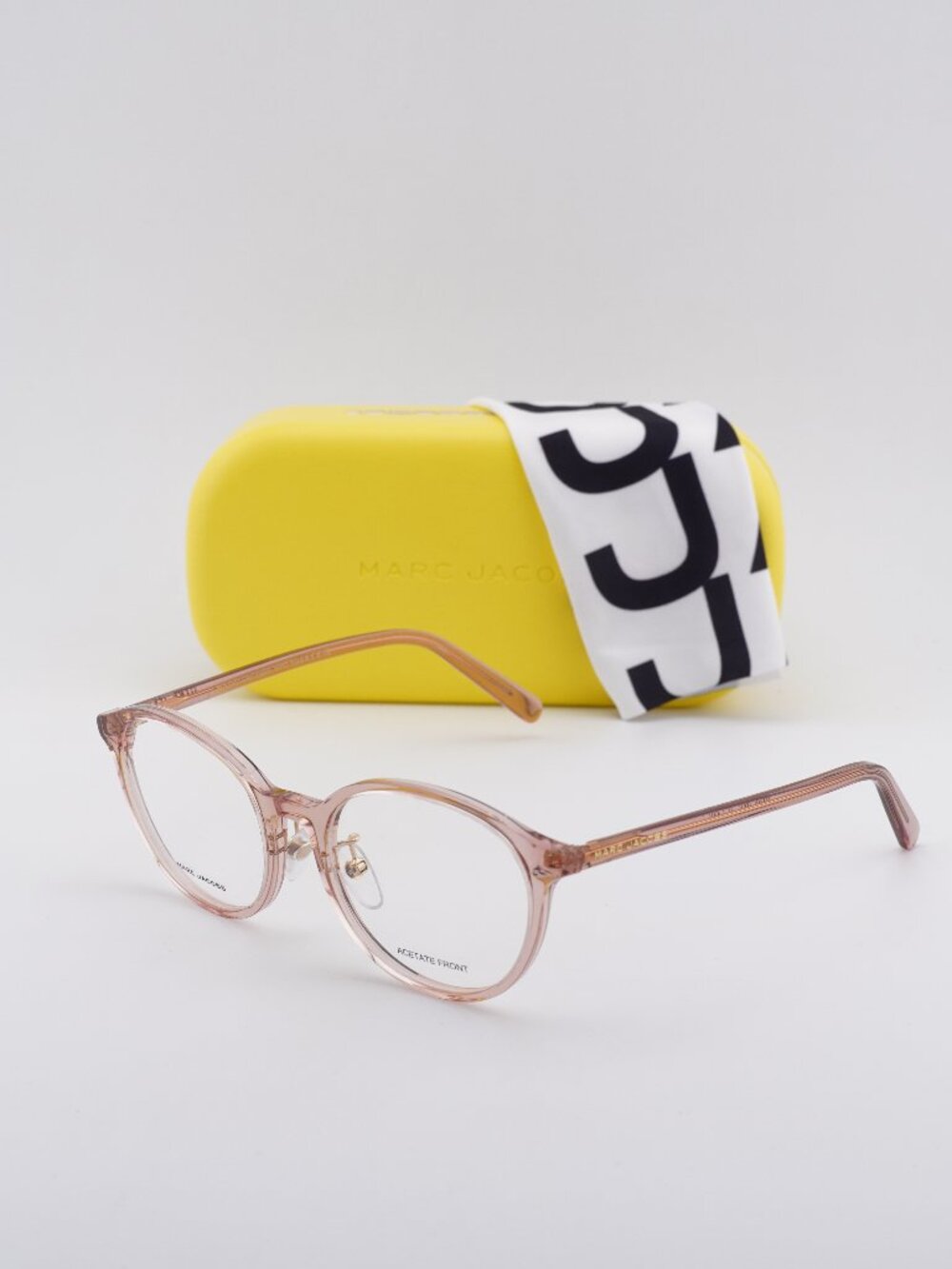 Marc Jacobs MARC 711/F 035J 00 Round Eyeglasses 51mm - Transparent Pink